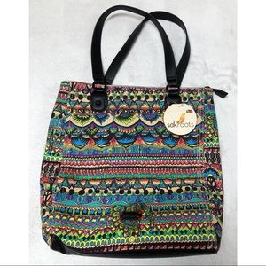 Sakroots Multicolor Patterned Tote